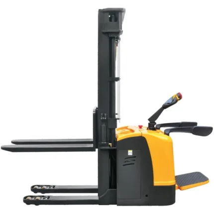 DELACCO EVV15-IP electric rider stacker with initial lift