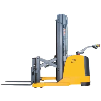 Electric reach stacker