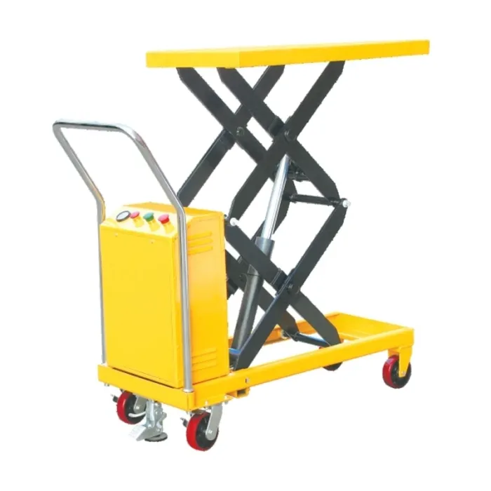 DELACCO PMPS350D semi-electric mobile lift table 350kg