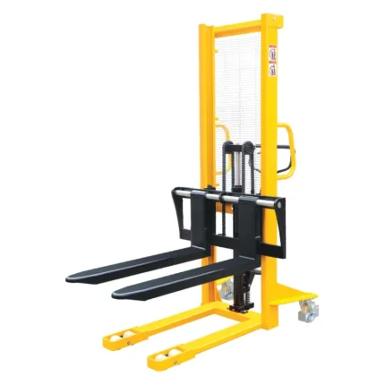 DELACCO RVV1000-PV/RVV1500-PV manual stacker with adjustable forks