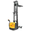 Electric pallet stacker with initial lift EVV15-I | DELACCO electric pallet stacker for two pallets