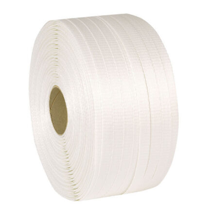 Polyester woven strapping for packaging 16mm 19mm 25mm 850m 600m 500m