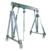 Folding aluminum gantry crane 250kg span 2.5m height H0