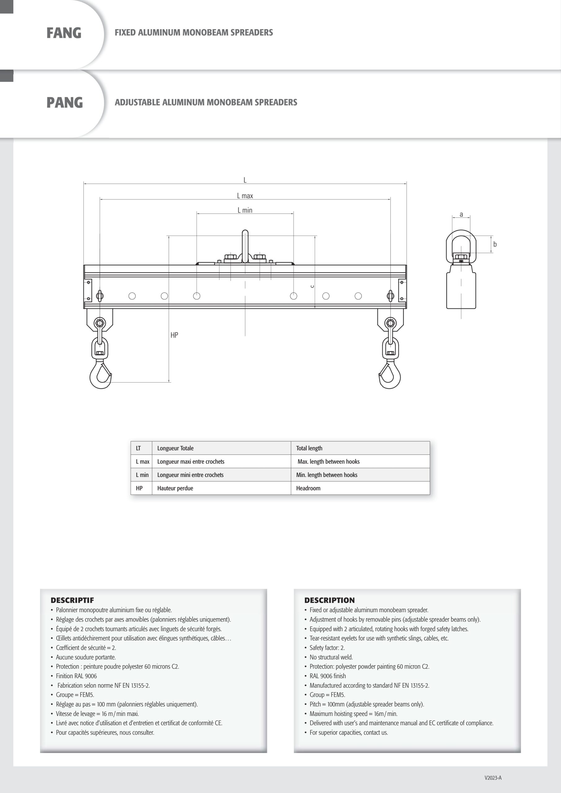 DELACCO_FANG_PANG_fixed_or_adjustable_aluminum_monobeam_spreaders_1