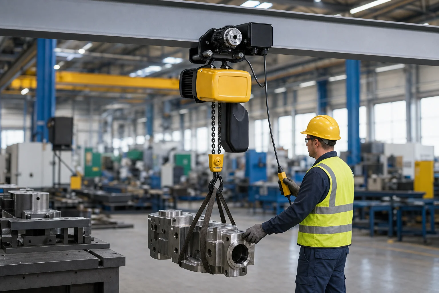 Electric chain hoist buying guide: capacity, speed, duty class