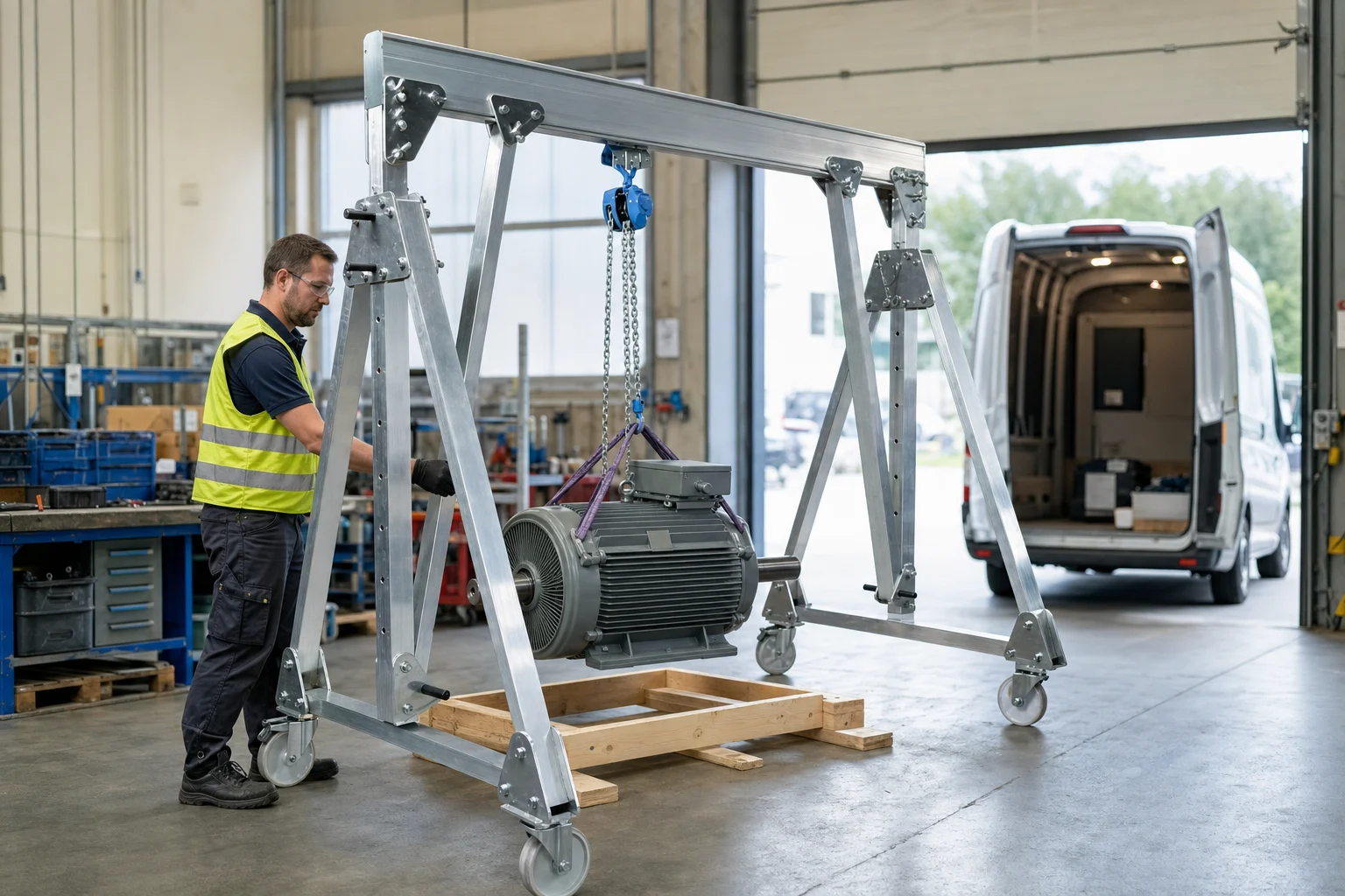 Gantry crane buying guide: portable, steel or motorized