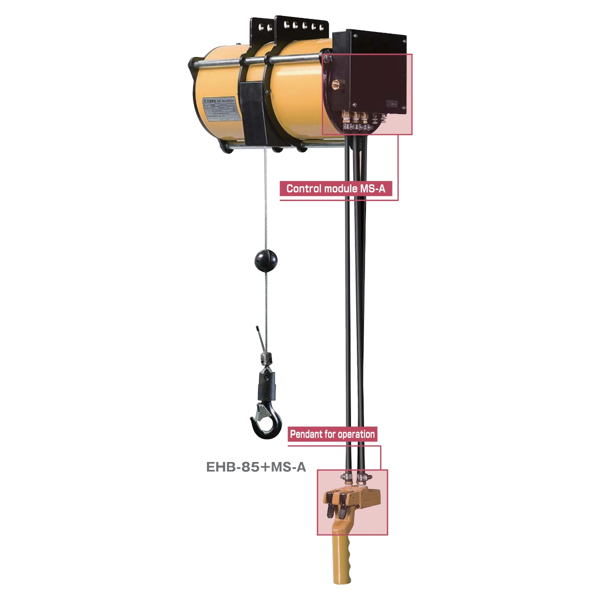 ENDO ATEX Pneumatic Balancer EHB (MS-A Module) 32-270 kg - view 2