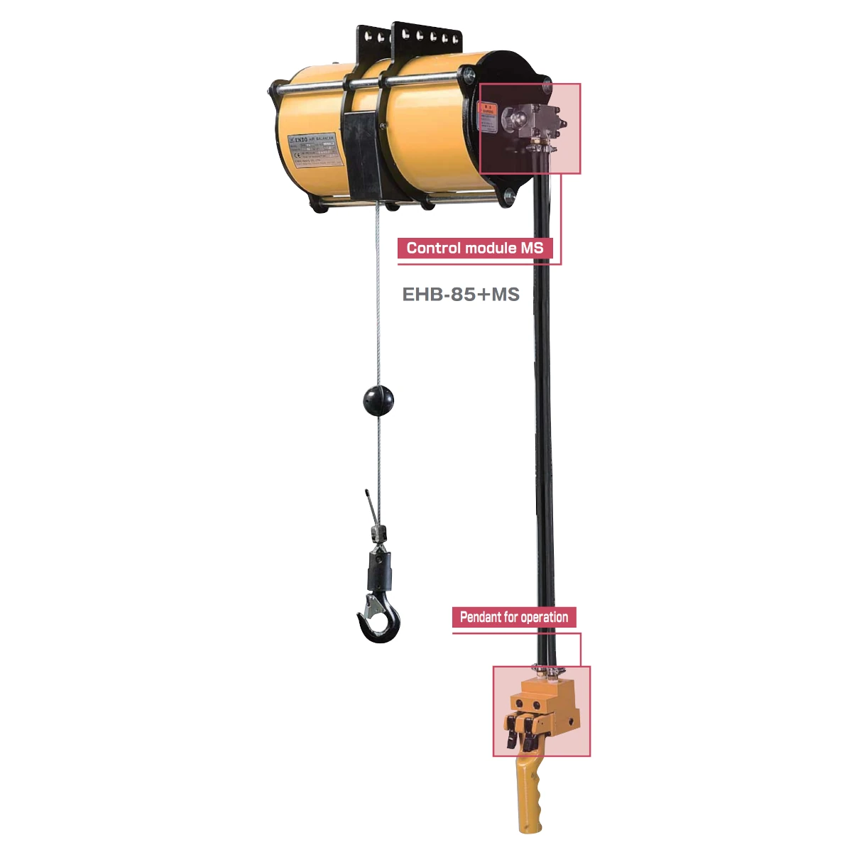 ENDO ATEX Pneumatic Balancer EHB (MS Module) 0-270 kg
