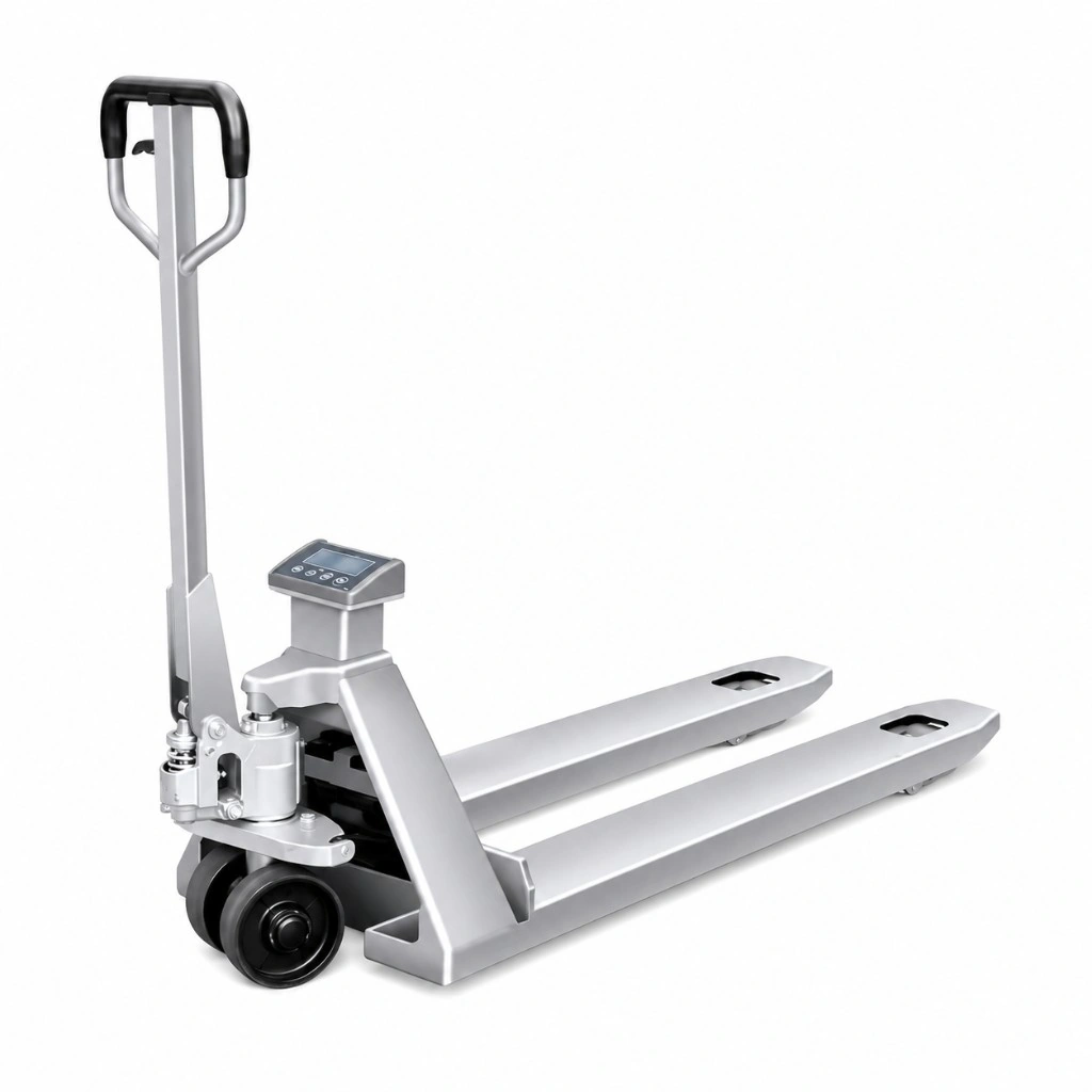 Stainless Steel Scale Pallet Truck (RPVV2000SS) 2000 kg
