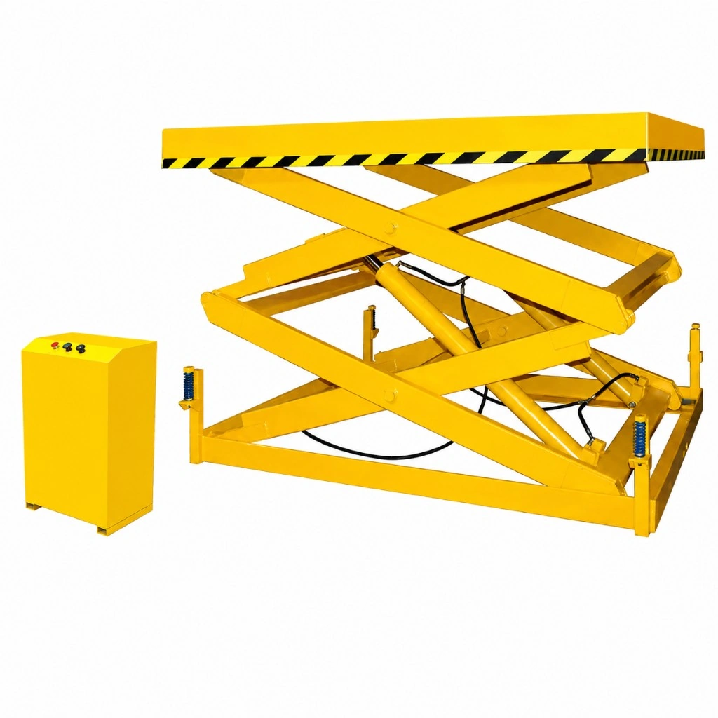 Heavy Duty Double Scissor Lift Table 2000 kg