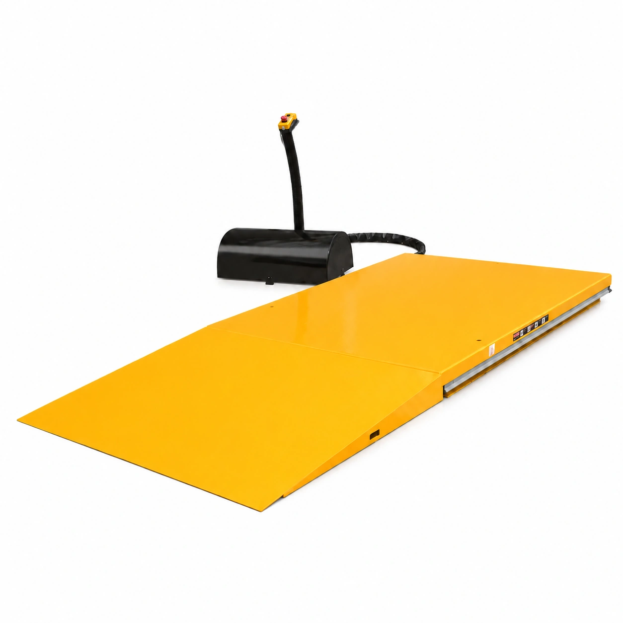 Low-Profile Lift Table with Ramp 1000-2000 kg