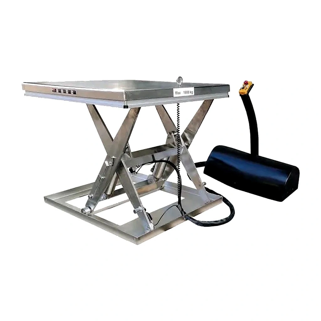 Stainless Steel Electric Lift Table AISI 304 (JHS1800S) 1800 kg - view 2