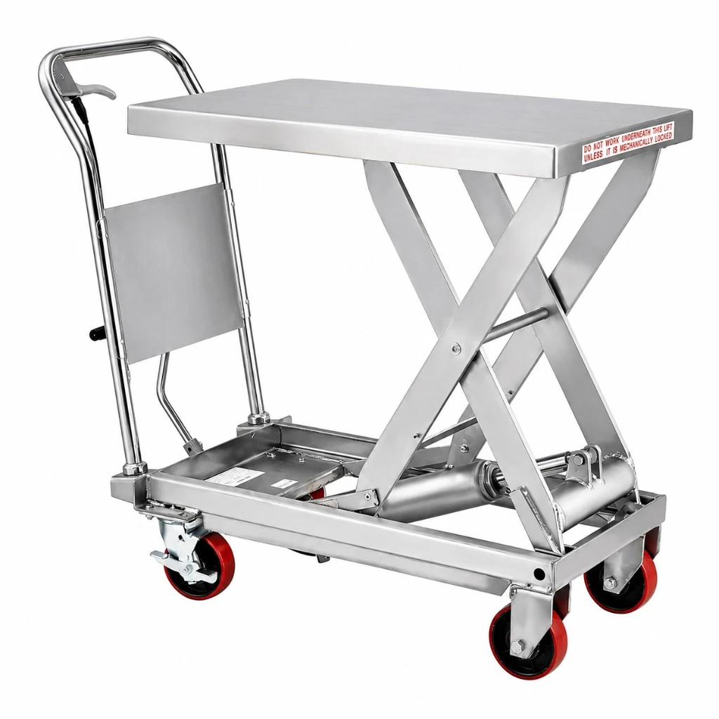 Stainless Steel Mobile Lift Table (MPS500S) 500 kg