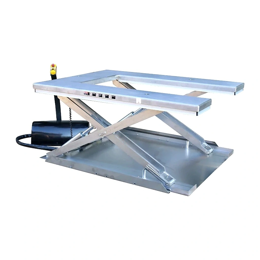 Stainless Steel U-Shaped Lift Table AISI 304 (UHS1000S) 1000 kg