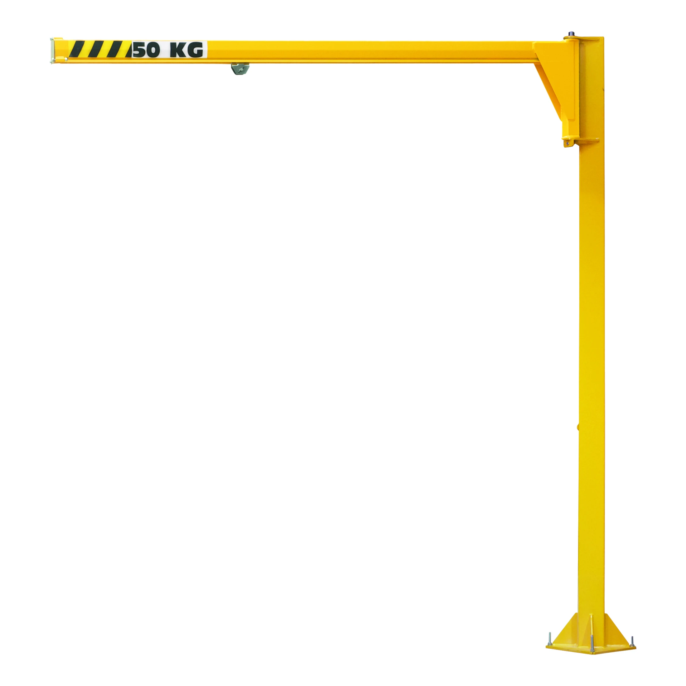 Low-Profile Pillar Jib Crane with Trolley (NSDK) 270° 50-100 kg 2-5 m