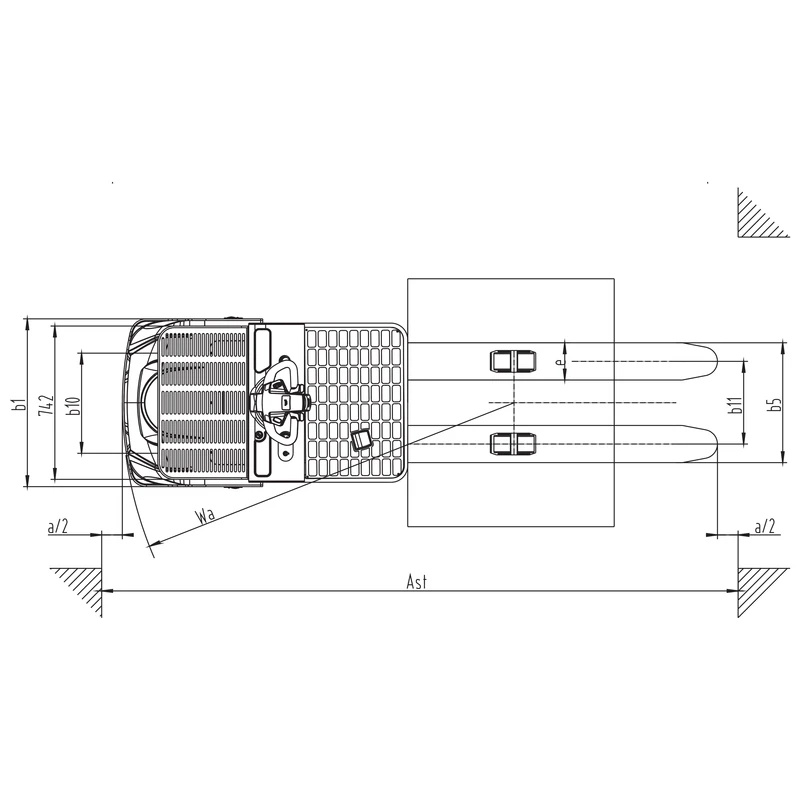 Electric Low Level Order Picker (NKV10/NKV12) 1000-1200 kg - view 5