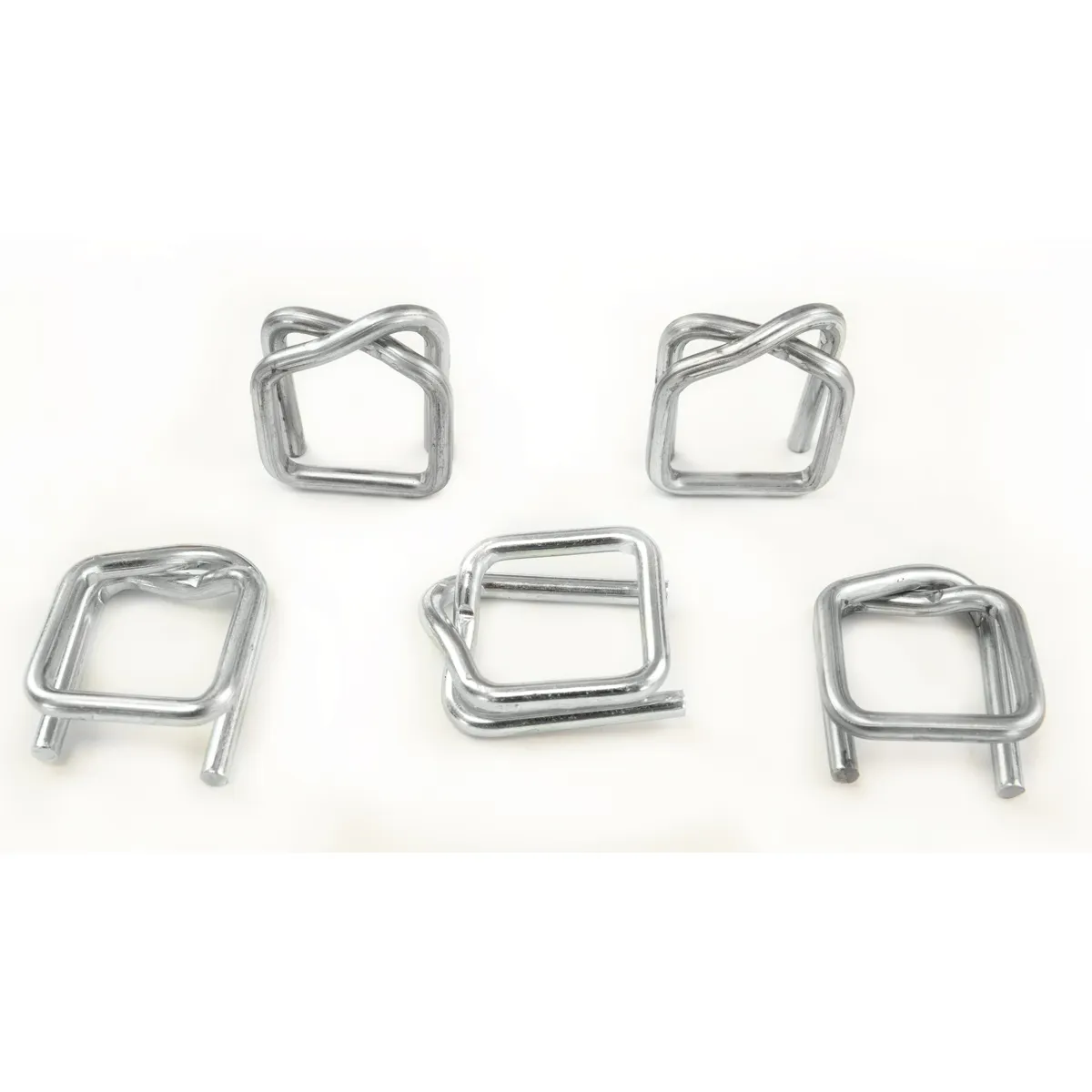 Galvanized Seals for Polyester Strapping (BUCKLES-19G) 19 mm