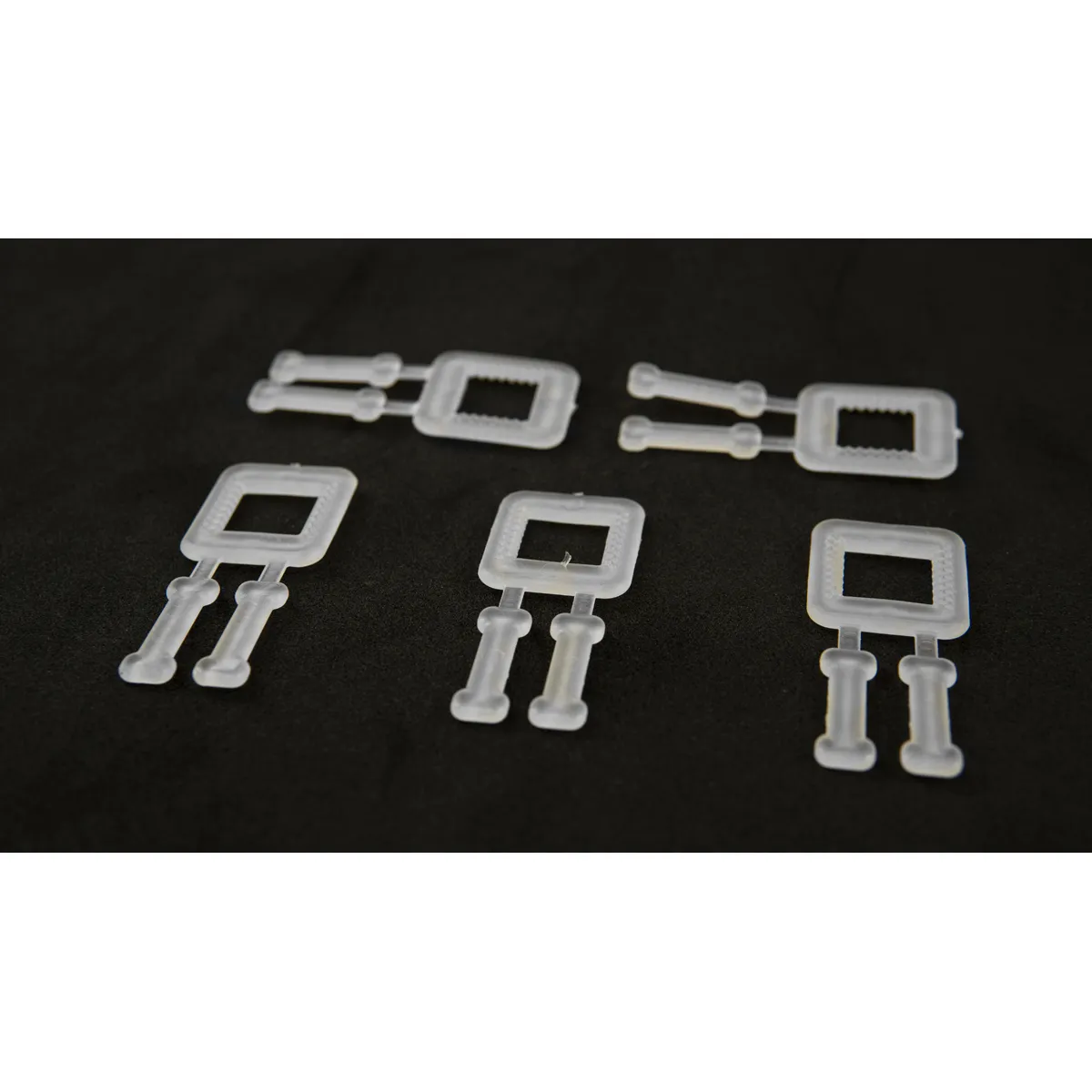 White Plastic Buckles for PP Strapping (BUCKLES-5P) 12 mm - view 2