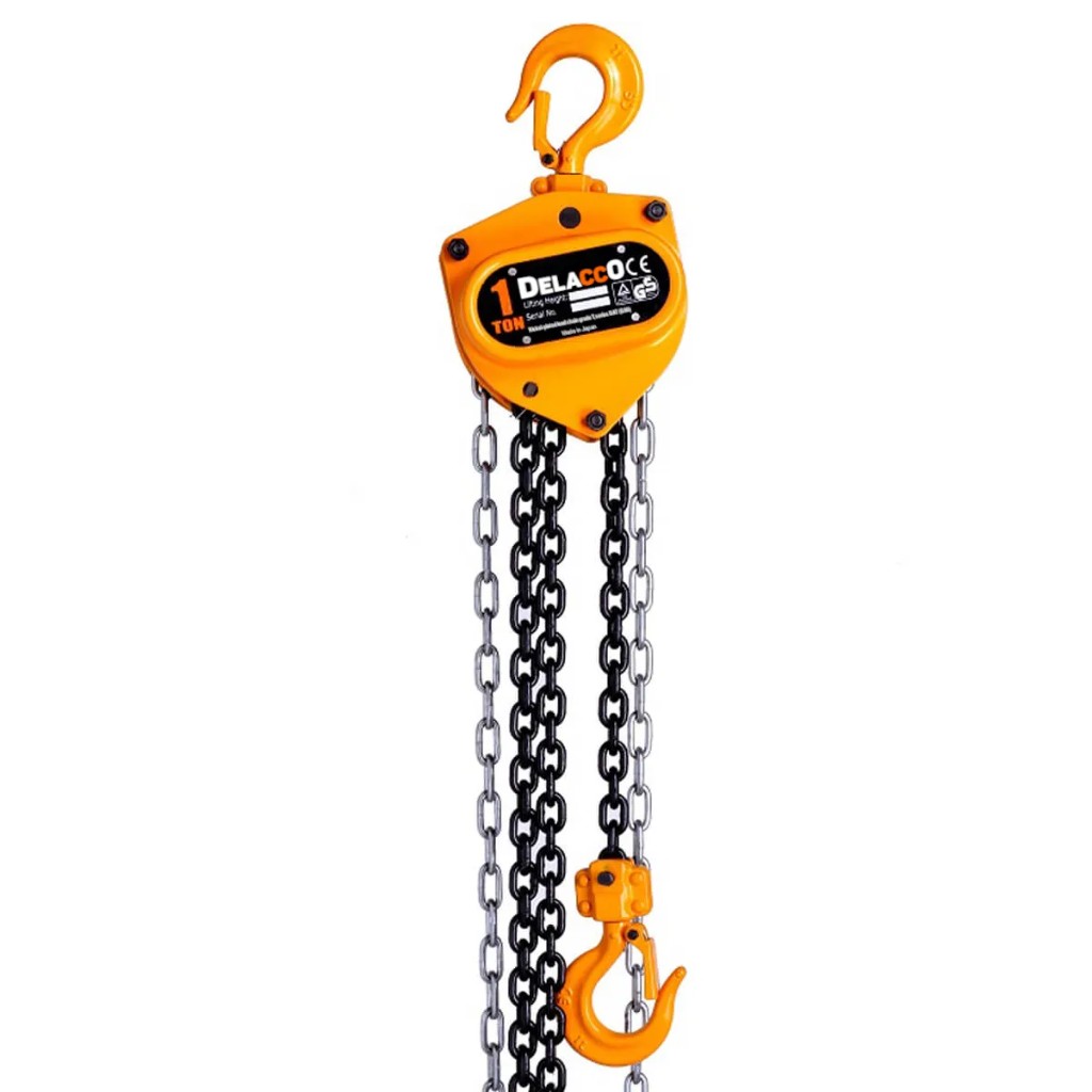 Manual chain hoist (RLD) 500–10 000 kg, 3–10 m lift