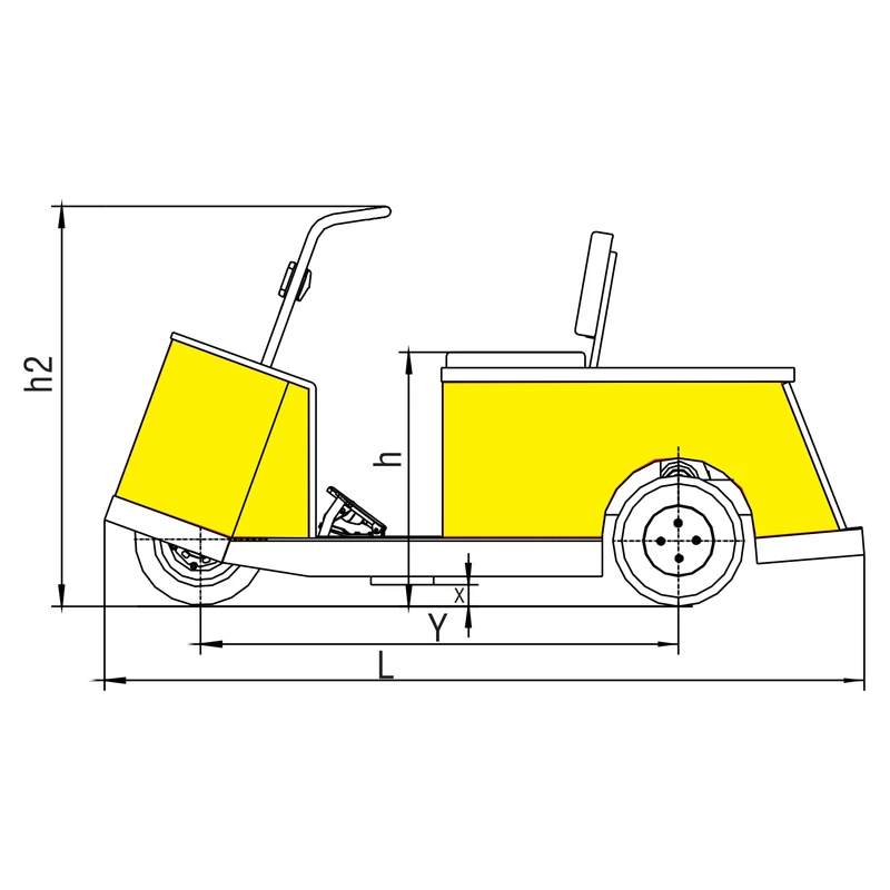 Electric Cart (VEV05) 500 kg - view 3