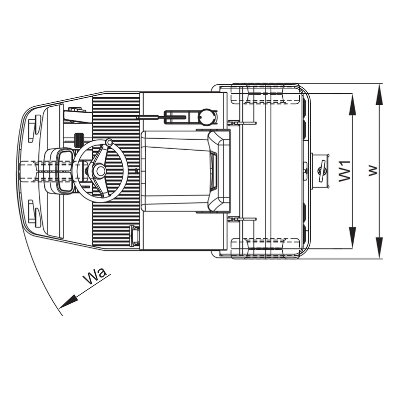 Electric Tow Tractor (VEV) 2000-10000 kg - view 3