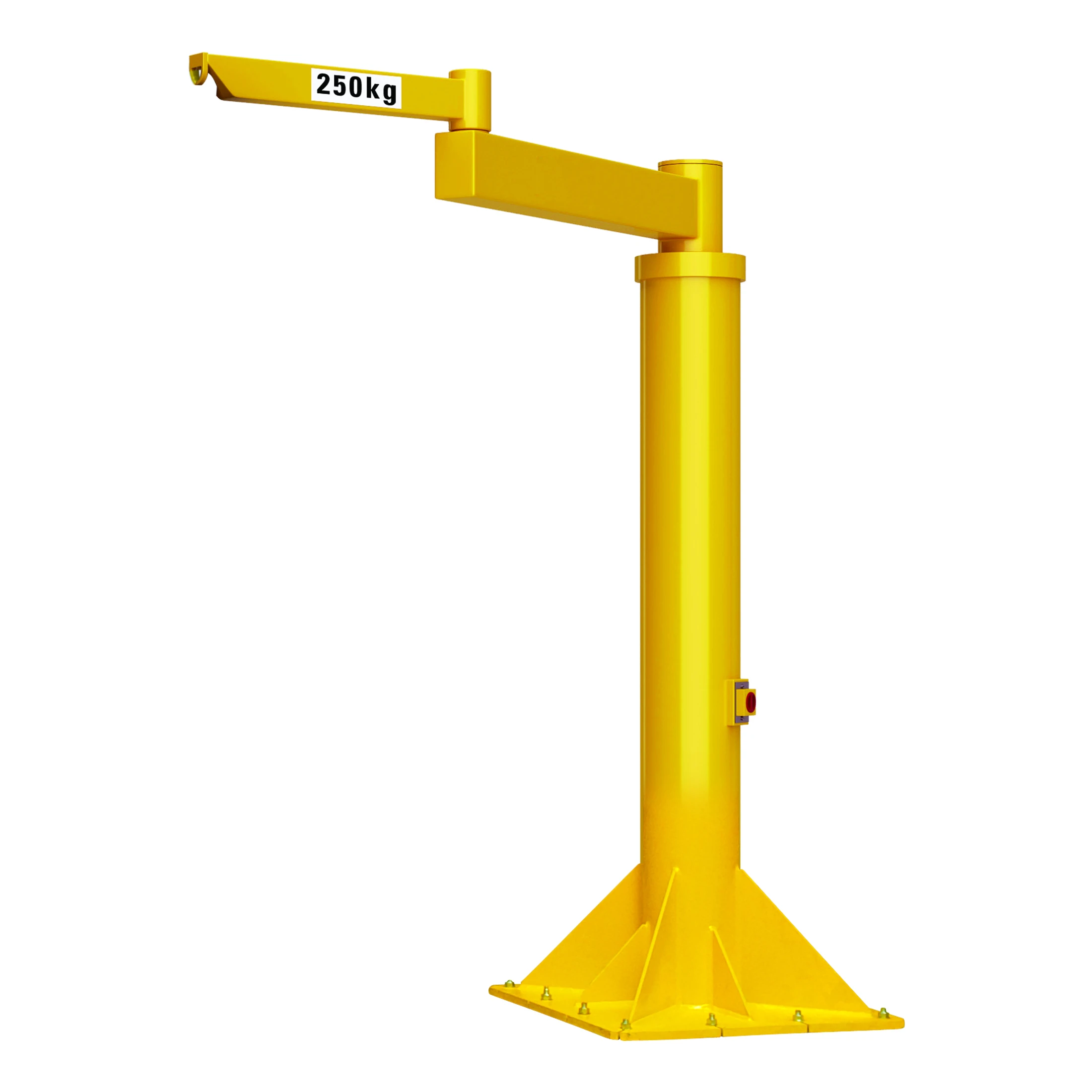 Articulated Pillar Jib Crane, Self-Supporting (ZSD-S) 50-1000 kg 2-5 m